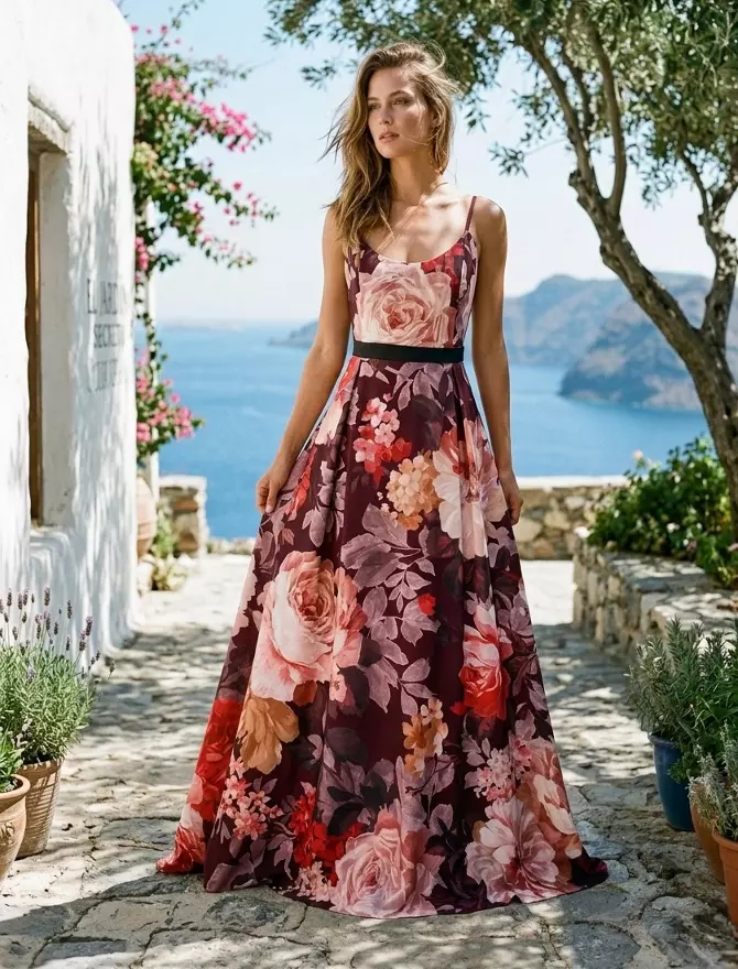 vestido isabella rojo